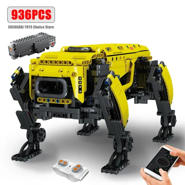 Sheepotech https://sheepotech.com/product/technical-robot-toys-the-rc-motorized-boston-dynamics-big-dog-model-alphadog-building-blocks-bricks-toys-for-kid-christmas-gifts/ Technical Robot Toys Big Dog Model