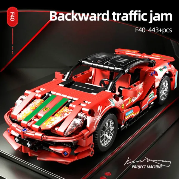 Sheepotech https://sheepotech.com/product/toylinx-technical-car-daytona-f40-model-443pcs-building-block-moc-creative-racing-vehicle-supercar-set-diy-toys-for-kids/ ToylinX Technical Car Daytona F40 Model 443pcs Building Block