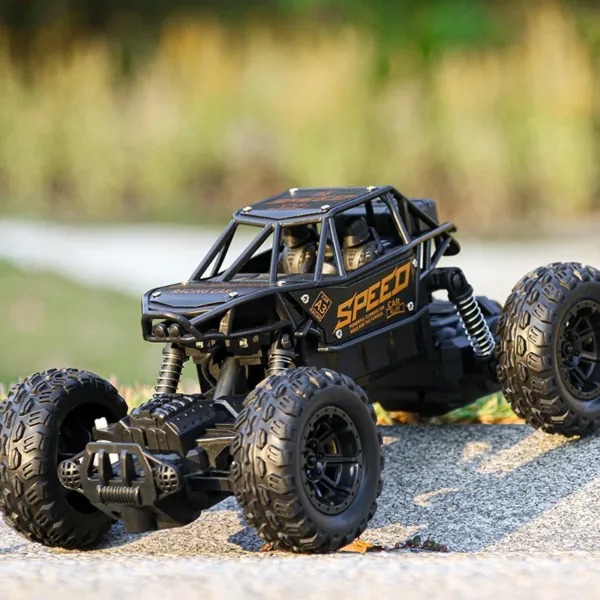 Sheepotech https://sheepotech.com/product/alloy-climbing-mountain-monster-4wd/ Alloy Climbing Mountain Monster 4WD Remote Control Car Toy - 1:16 Off-Road Vehicle Rock Climbing Car for Kids