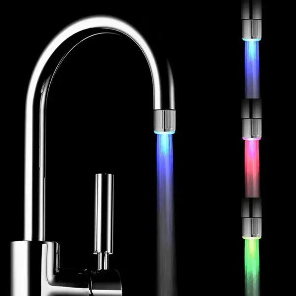 Sheepotech https://sheepotech.com/product/bathroom-led-3-color-light-up-temperature-faucet-kitchen-glow-water-saving-faucet-aerator-nozzle-shower/ LED Temperature Faucet Aerator Nozzle - 3-Colour Glow