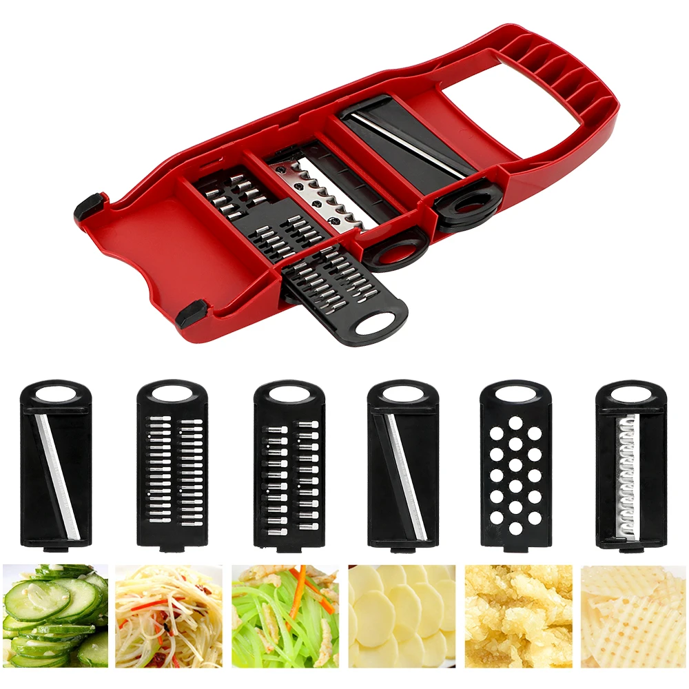 Sheepotech https://sheepotech.com/product/6-blades-slicer-multi-function-vegetable-mandoline-slicer-kitchen-tools-grater-kitchen-gadget-cooking-tool-sets/ 6 Blades Slicer Multi Function Vegetable Mandoline Slicer Kitchen Tools Grater Kitchen Gadget Cooking Tool Sets