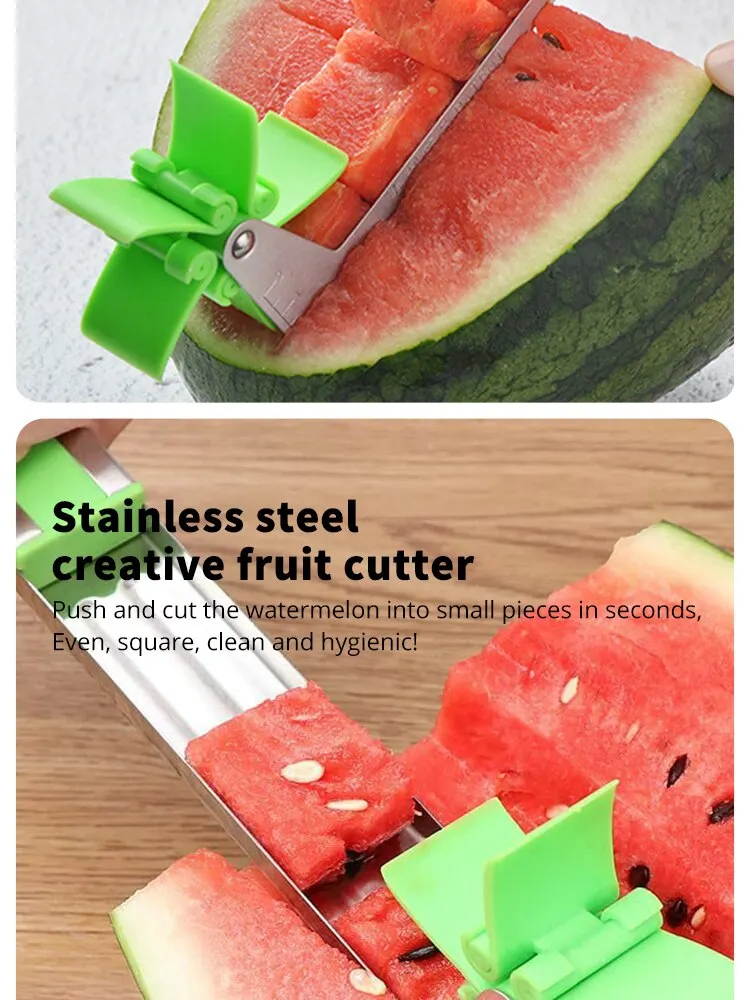 Sheepotech https://sheepotech.com/product/stainless-steel-watermelon-cutter-windmill-shape-design-slicer-cutter-kitchen-gadgets-salad-fruit-slicer-cutter-tool/ Stainless Steel Watermelon Cutter Windmill Shape Design Slicer Cutter Kitchen Gadgets Salad Fruit Slicer Cutter Tool