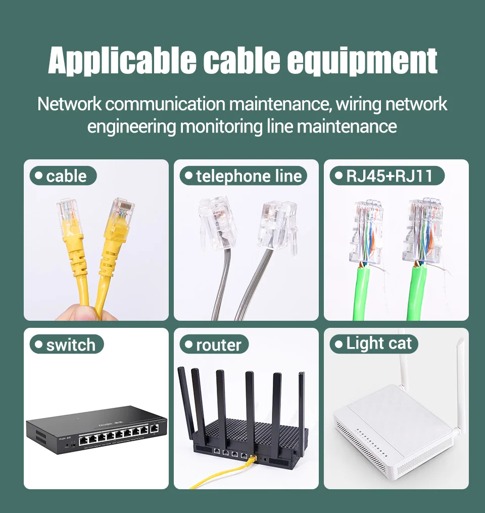 Sheepotech https://sheepotech.com/product/aneng-m469d-cable-lan-tester-network-cable-tester-rj45-rj11-rj12-cat5-utp-lan-cable-tester-networking-tool-network-repair/ ANENG M469D Cable lan tester Network Cable Tester RJ45 RJ11 RJ12 CAT5 UTP LAN Cable Tester Networking Tool Network Repair