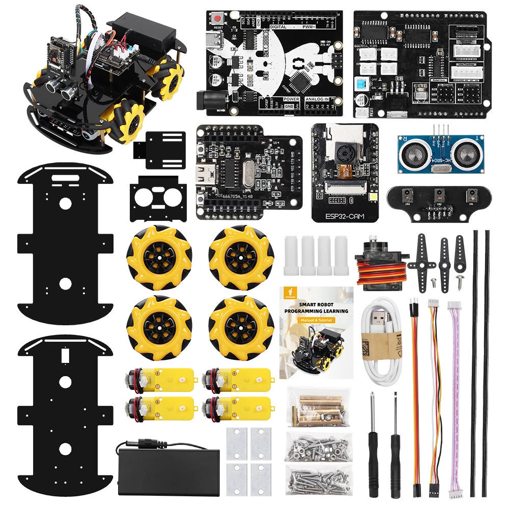 Sheepotech https://sheepotech.com/product/robot-starter-kit-for-arduino-programming-with-esp32-camera-and-codes-learning-develop-skill-full-version-smart-automation-set/ Robot Starter Kit For Arduino Programming with ESP32 Camera and Codes Learning Develop Skill Full Version Smart Automation Set