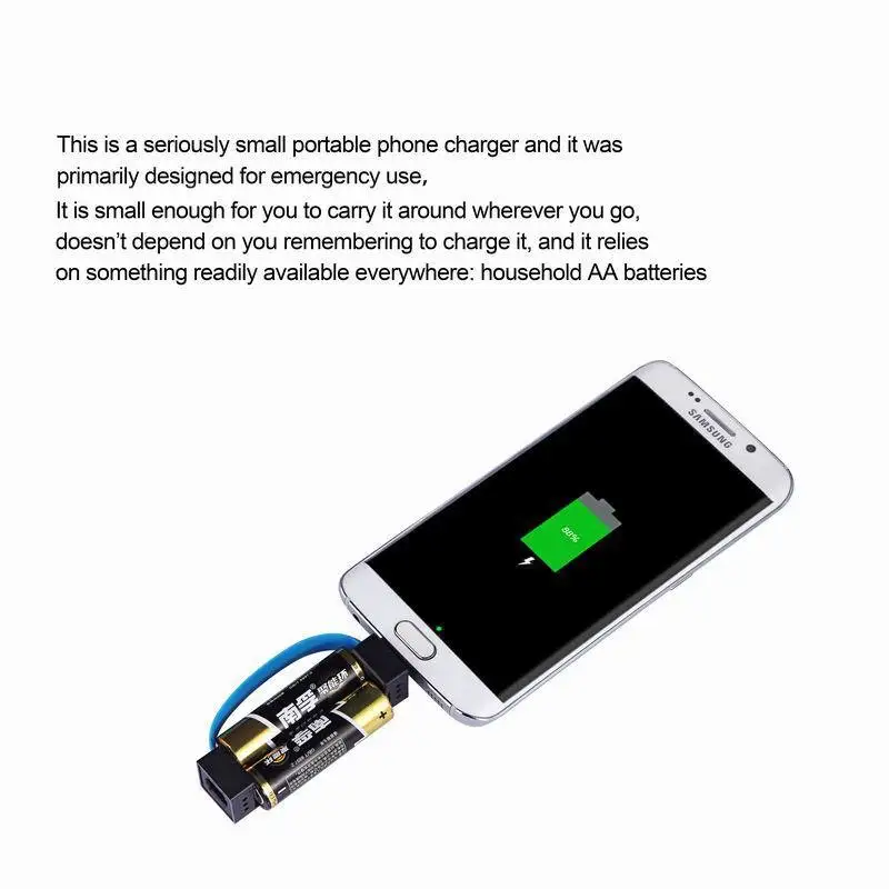 Sheepotech https://sheepotech.com/product/universal-phone-emergency-charger-powered-by-2pcs-normal-aa-batteries-mini-portable-phone-power-bank-with-micro-usb-type-c-plug/ Universal Phone Emergency Charger Powered By 2pcs Normal AA Batteries Mini Portable Phone Power Bank With Micro USB/ Type-C Plug